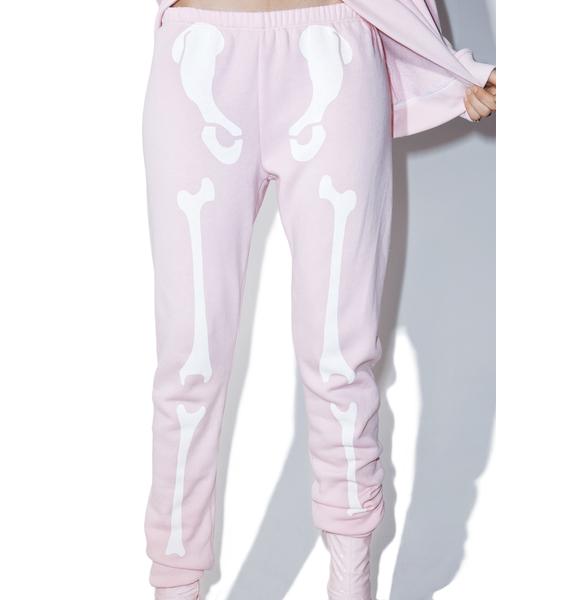 skeleton sweatpants womens