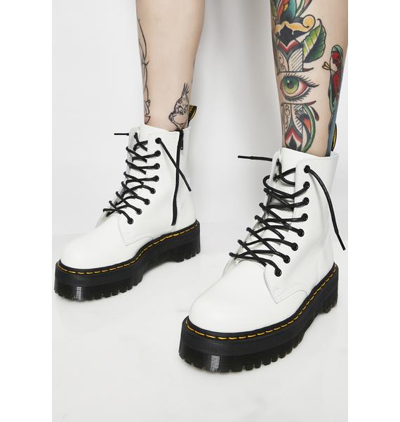 jadon boots white