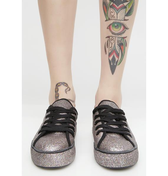 rocket dog glitter flats