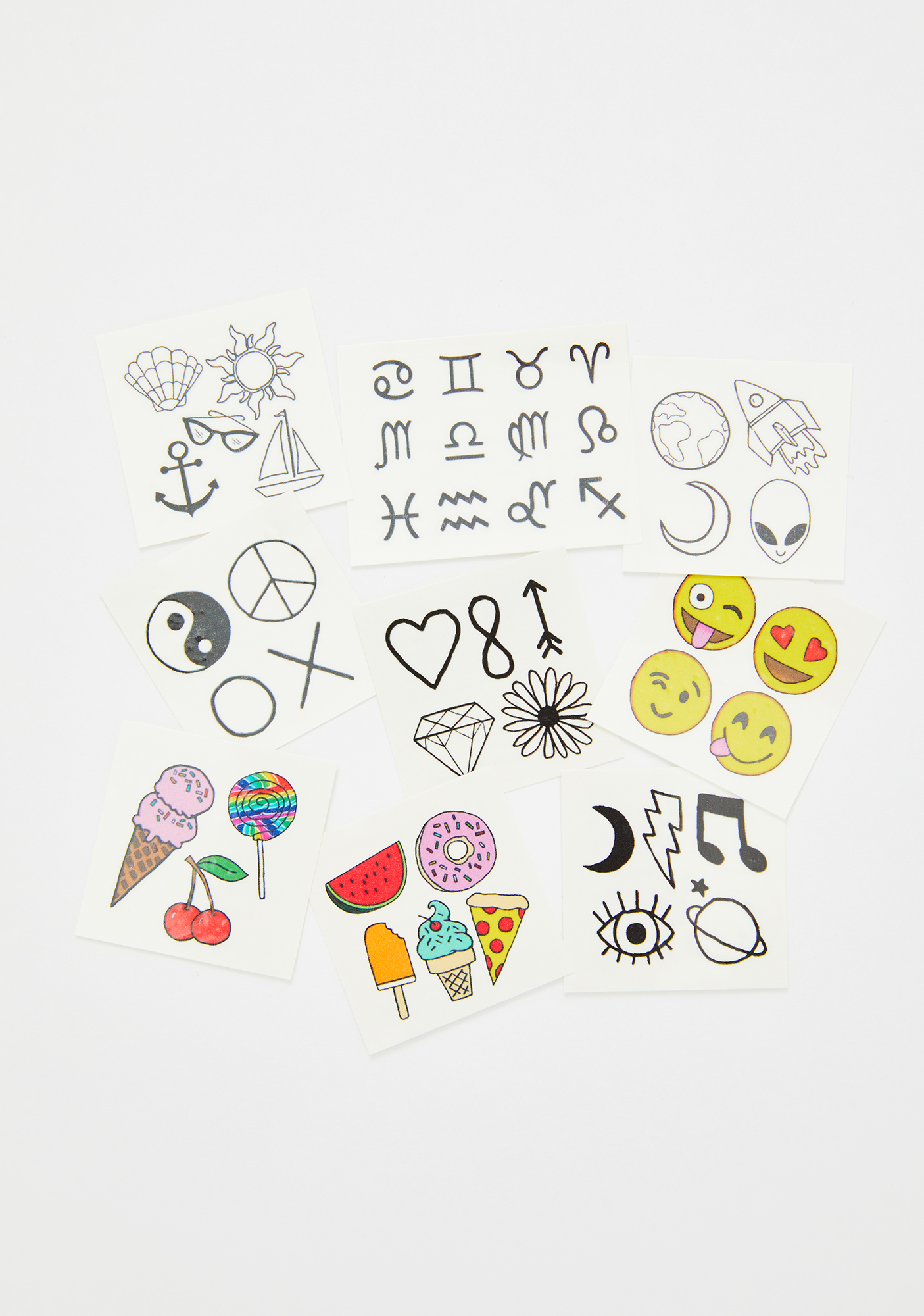 INKED by Dani Mini Temporary Tattoo Pack Dolls Kill