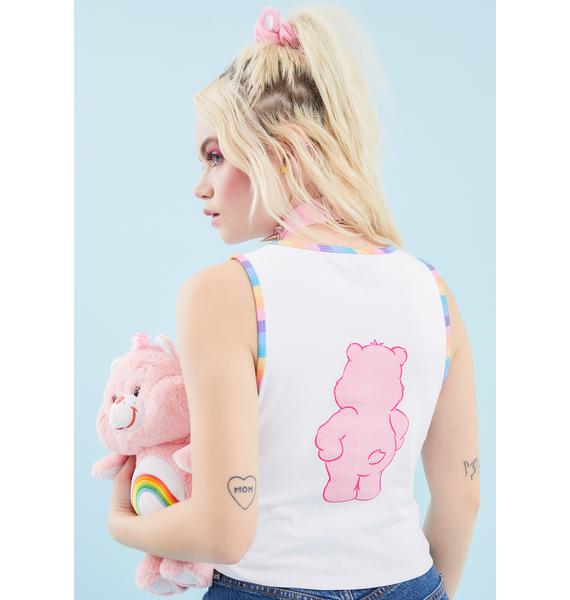 care bear crop top