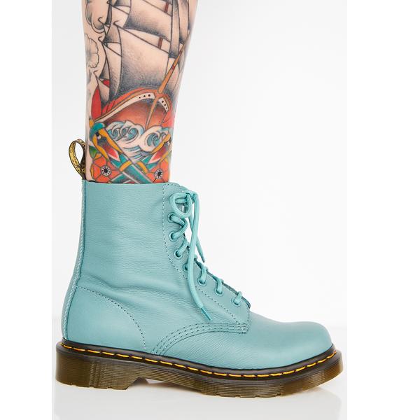 dr martens pascal teal