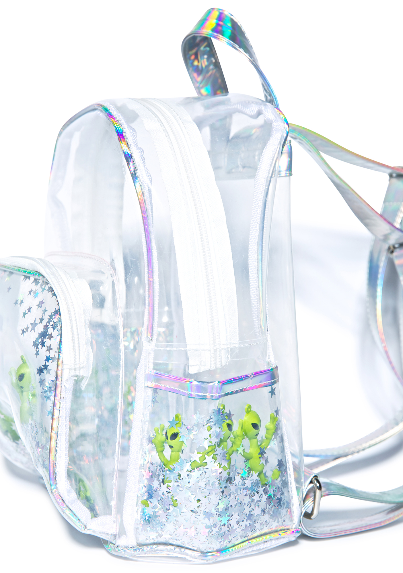 clear alien backpack