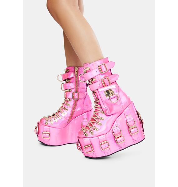 club exx pink cowboy boots