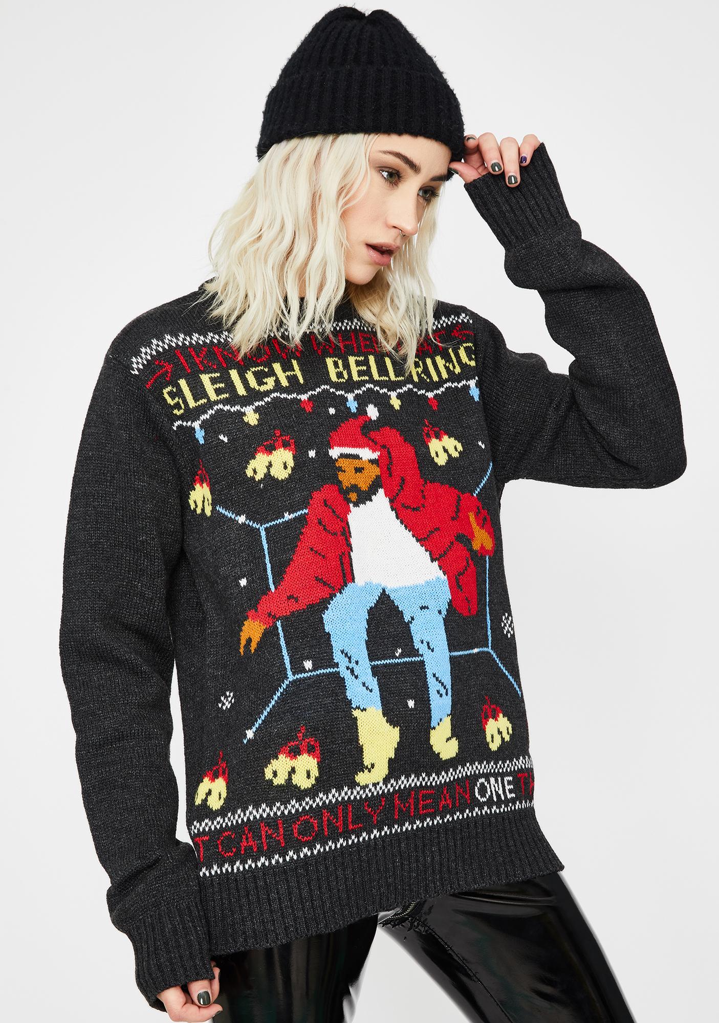 drake bell ugly sweater