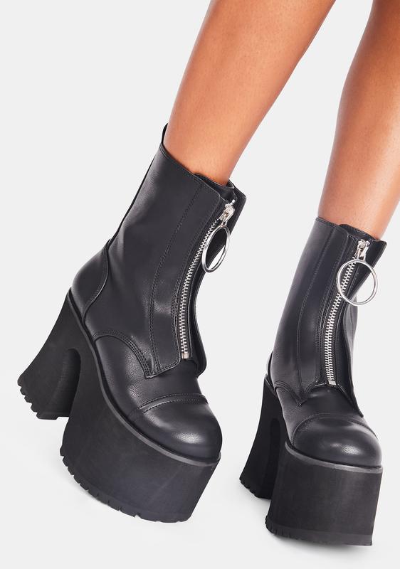 o ring platform boots