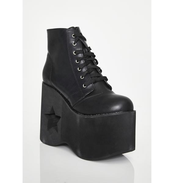 moon platform boots