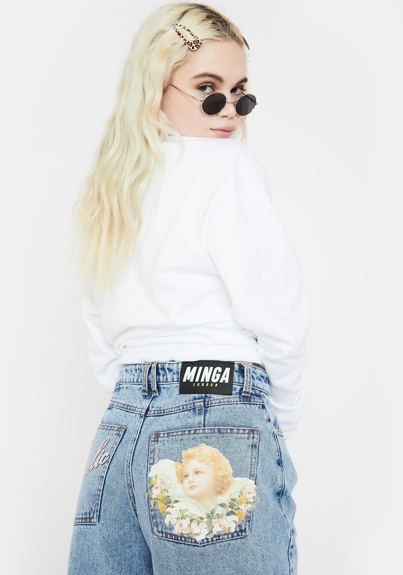 angelic dad jeans
