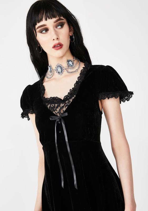 heather babydoll dress killstar