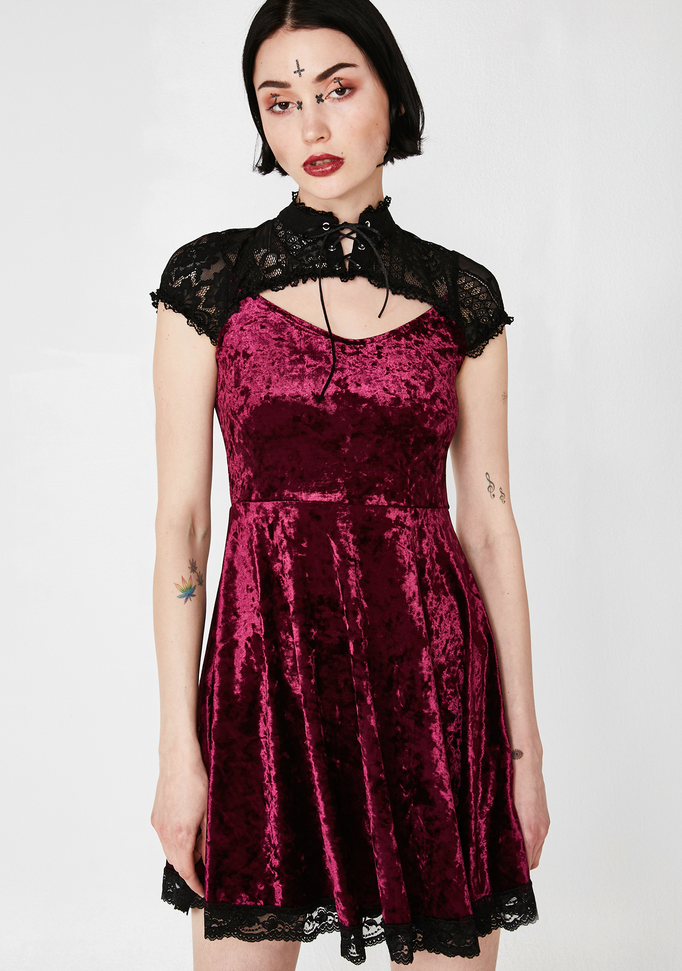 Killstar Astephana Lace Dress Dolls Kill