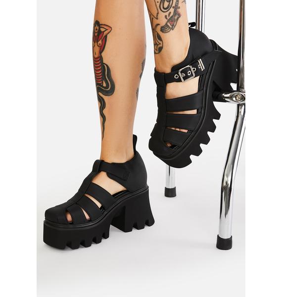dahlia acting shy platform sandals