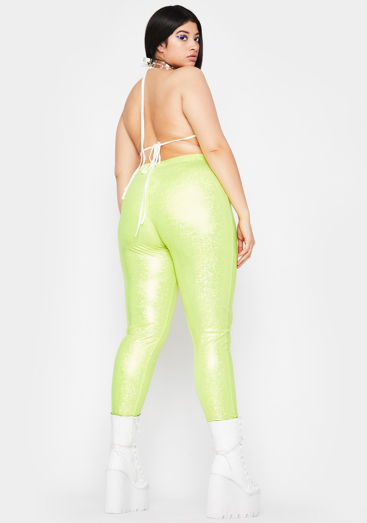 Women Shiny Metallic Sport Leggings Bright Pencil Pant Fitness Jogging  Trouser ✿ | eBay