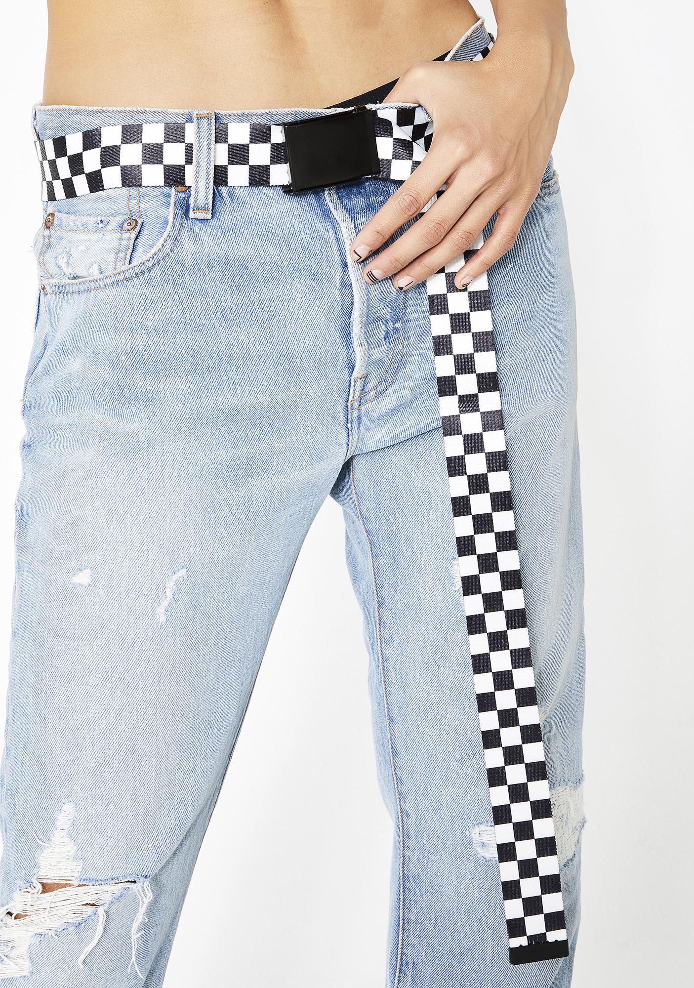 checkerboard belt