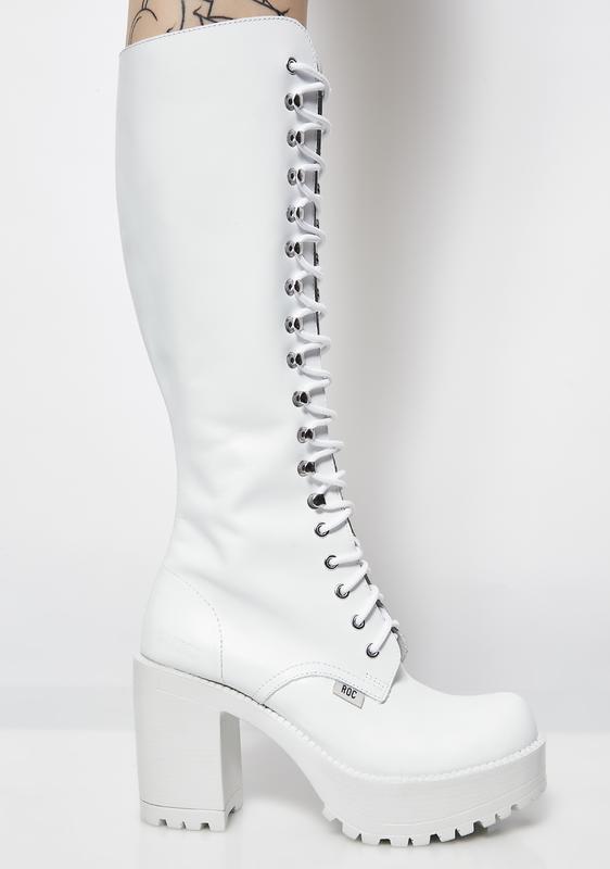 roc knee high boots