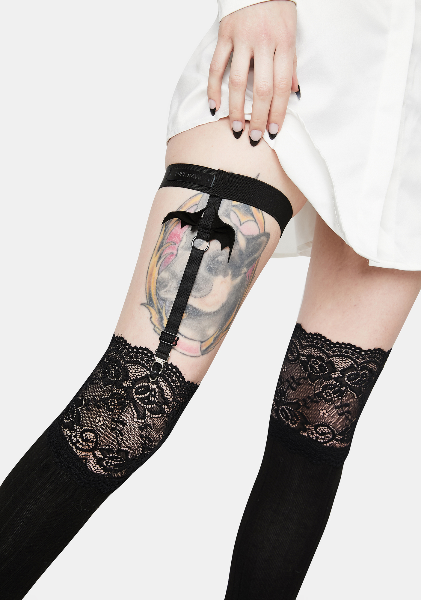 rave leg garter