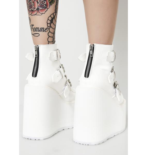 pink demonia trinity boots