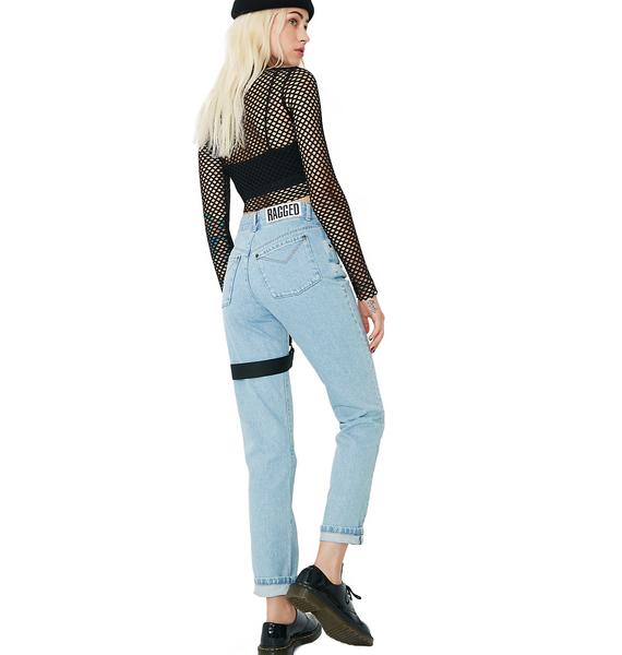 The Ragged Priest Harness Jeans | Dolls Kill