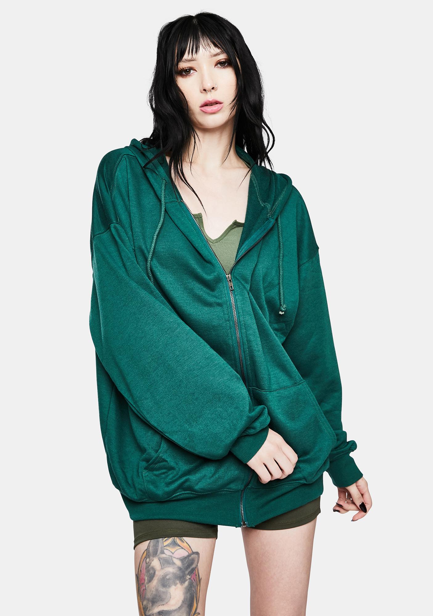 oversized sweatshirts zip up