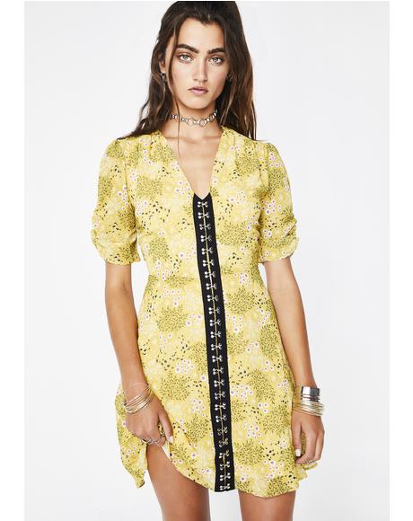 Wet Hot Summer Floral Dress