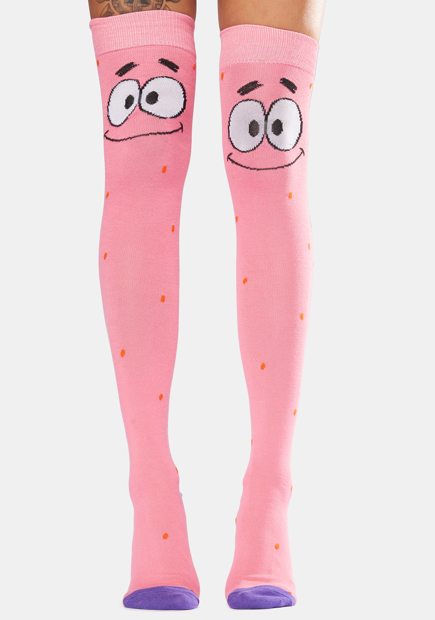 Spongebob Patrick Over The Knee Socks Pink Dolls Kill