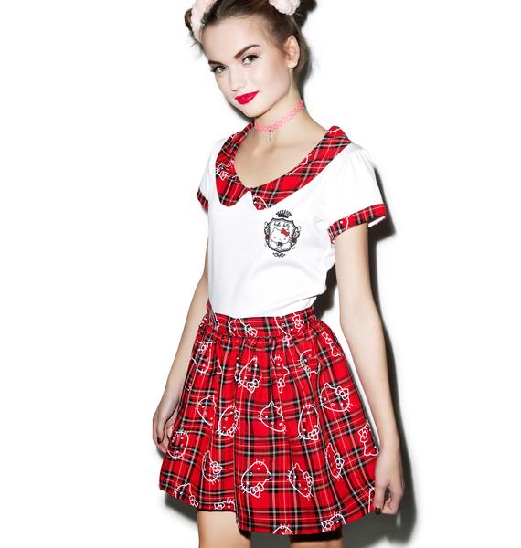 Japan L.A. Hello Kitty School Girl Top | Dolls Kill