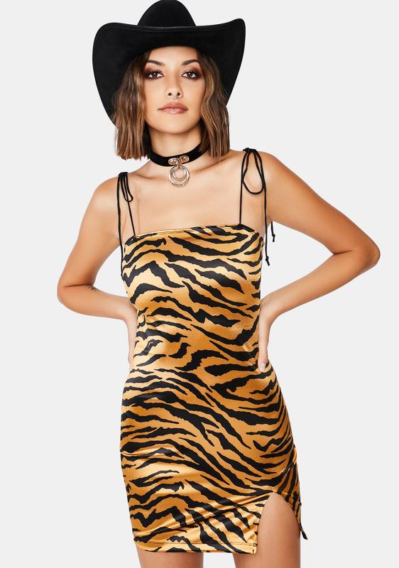 tiger mini dress