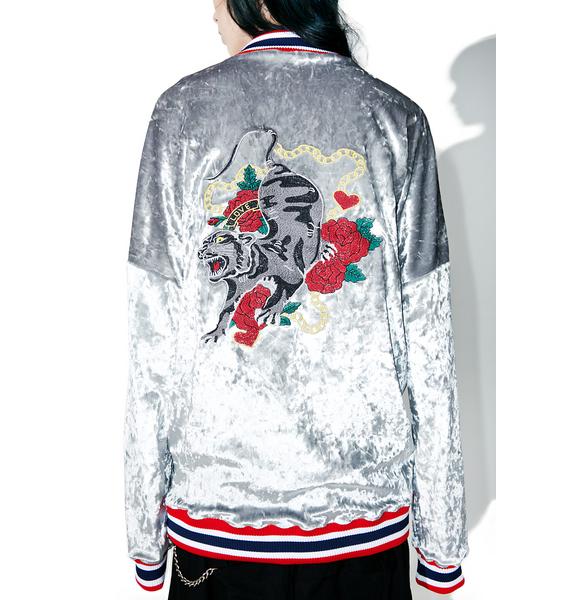 Jaded London Oversized Velvet Jumper | Dolls Kill