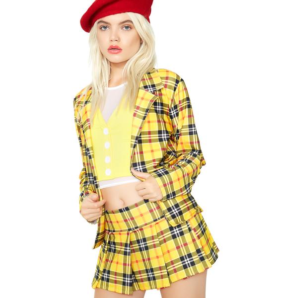 Cher Clueless School Girl Costume Set Dolls Kill