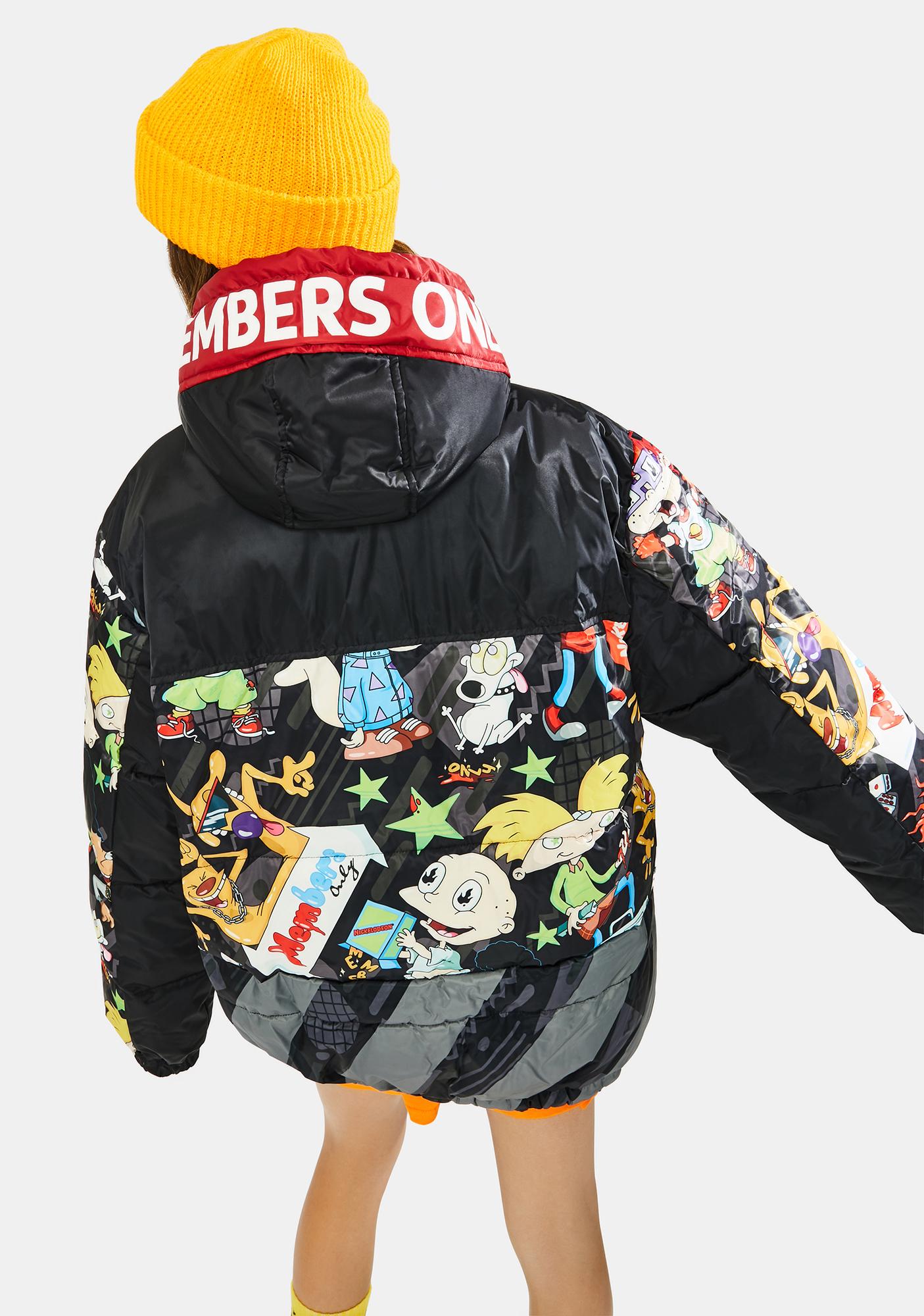 Members Only Nickelodeon Puffer Jacket | Dolls Kill