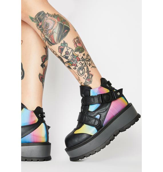demonia sneakers platform