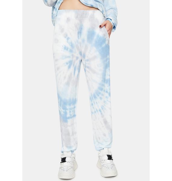 tie dye oversized joggers