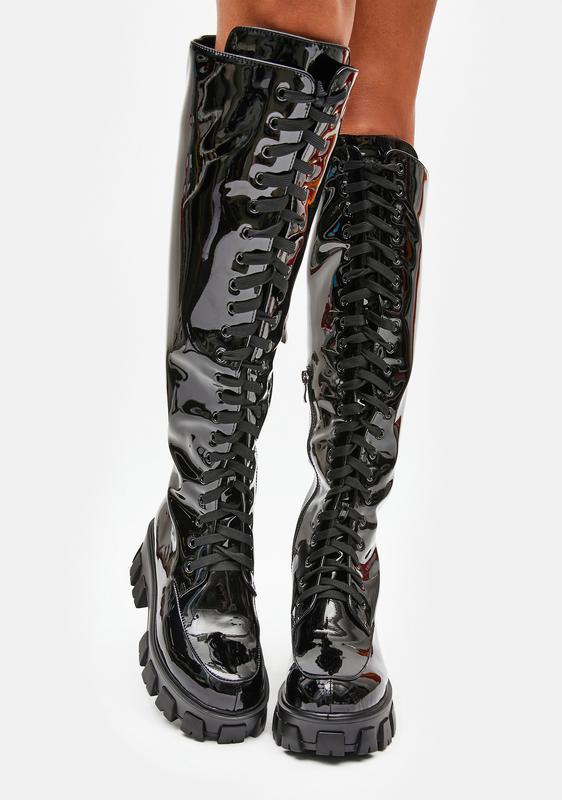 Excision Knee High Boots
