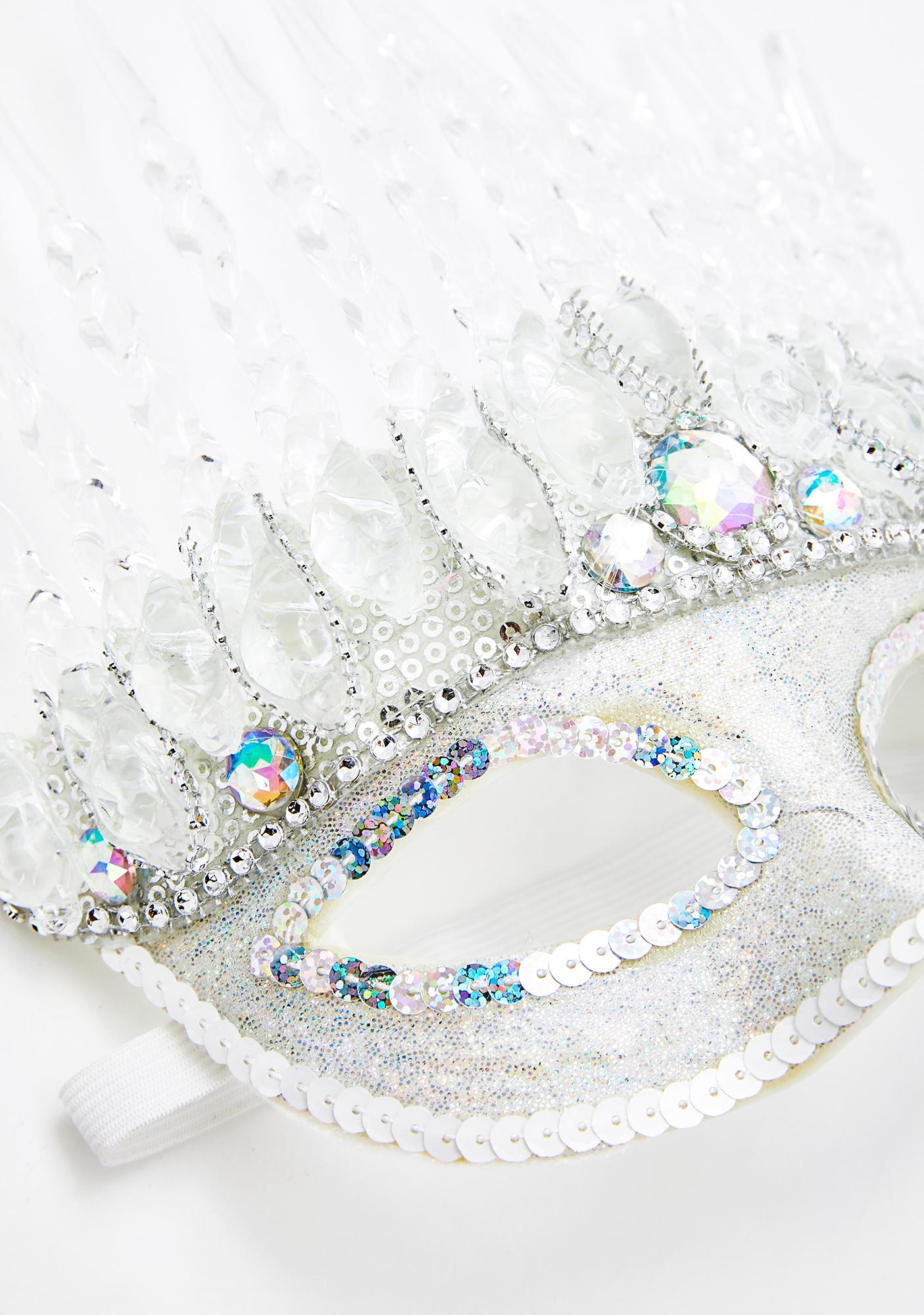 Halloween Ice Queen Mask Dolls Kill