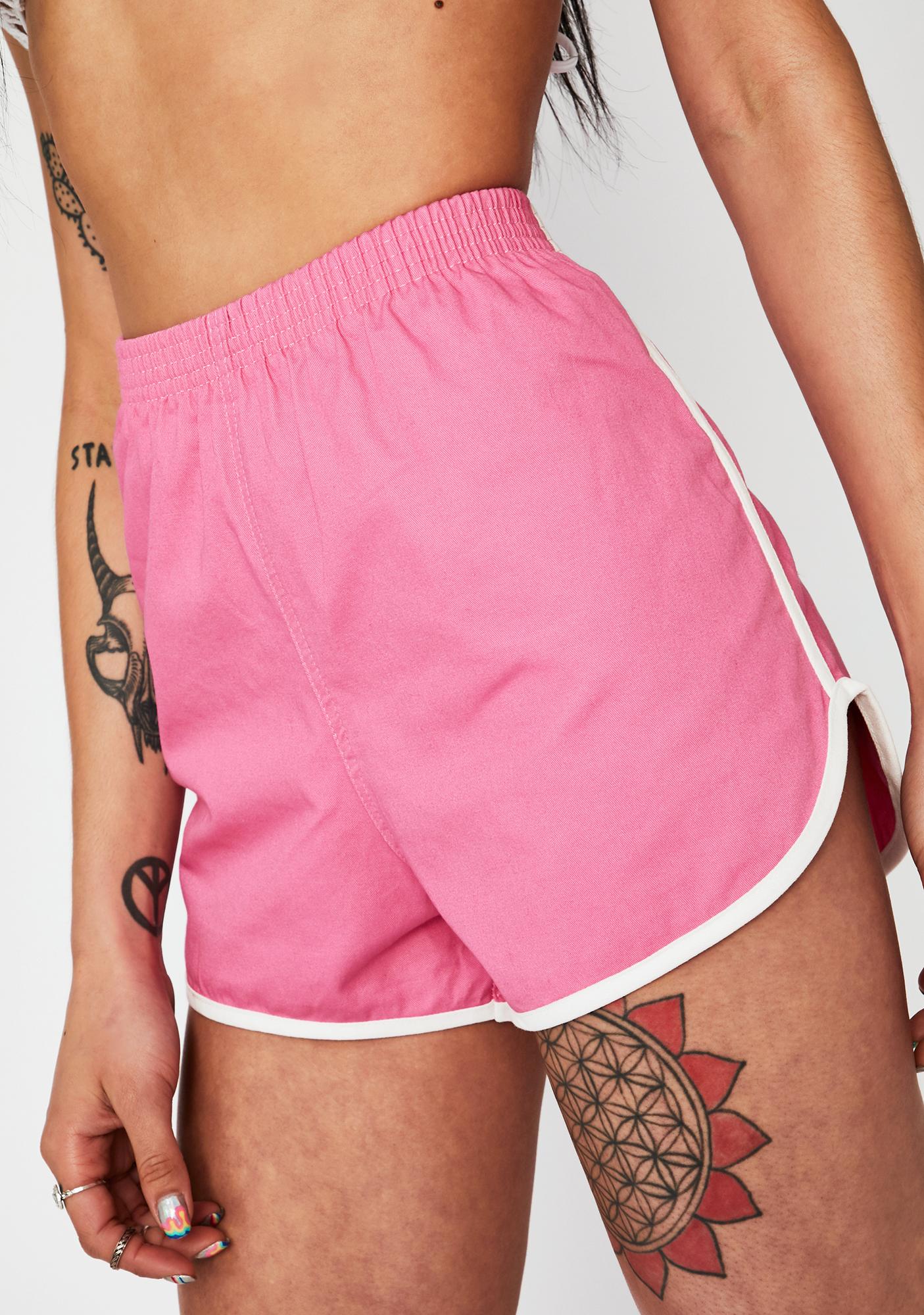 retro dolphin shorts