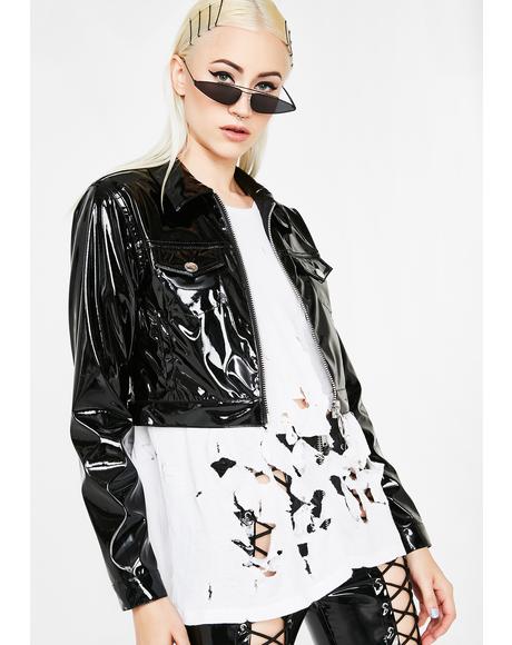 Nocturnal Fantasy Cropped Jacket