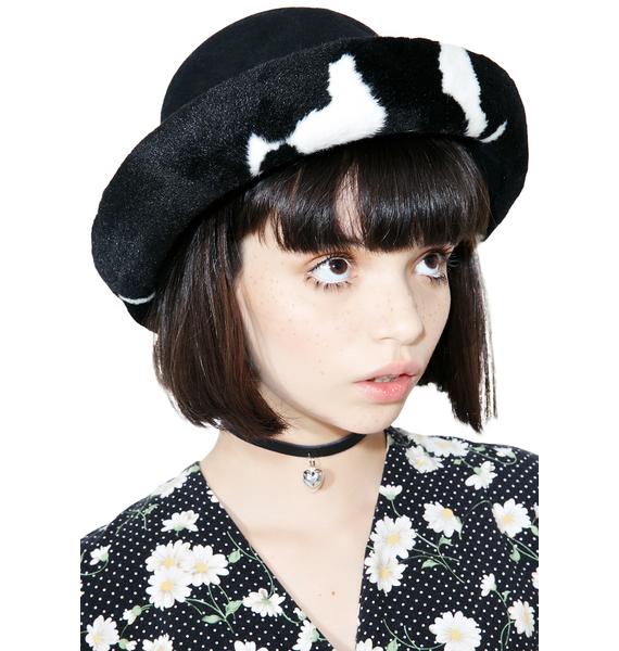 vintage-cow-print-hat-dolls-kill