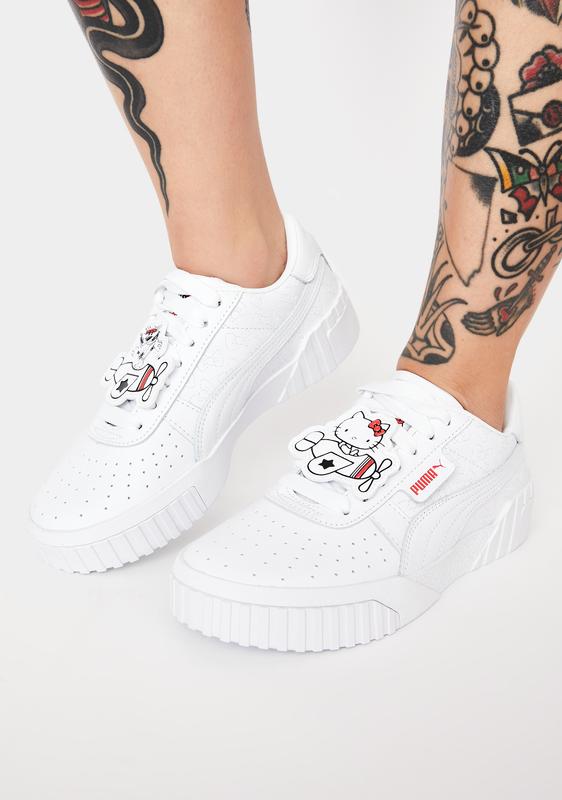 puma x hello kitty cali sneakers