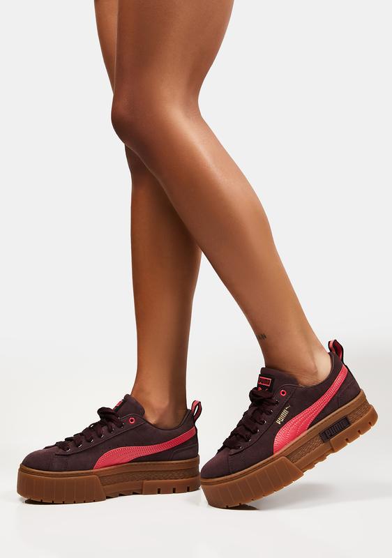 puma with brown bottom