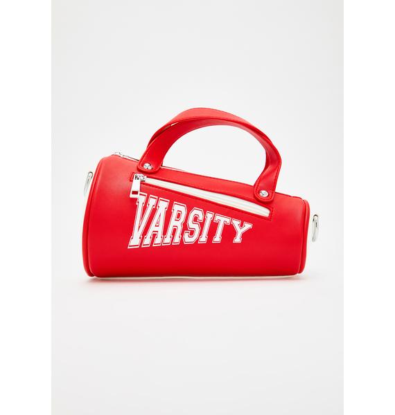 Delia's Varsity Megaphone Crossbody Bag Dolls Kill