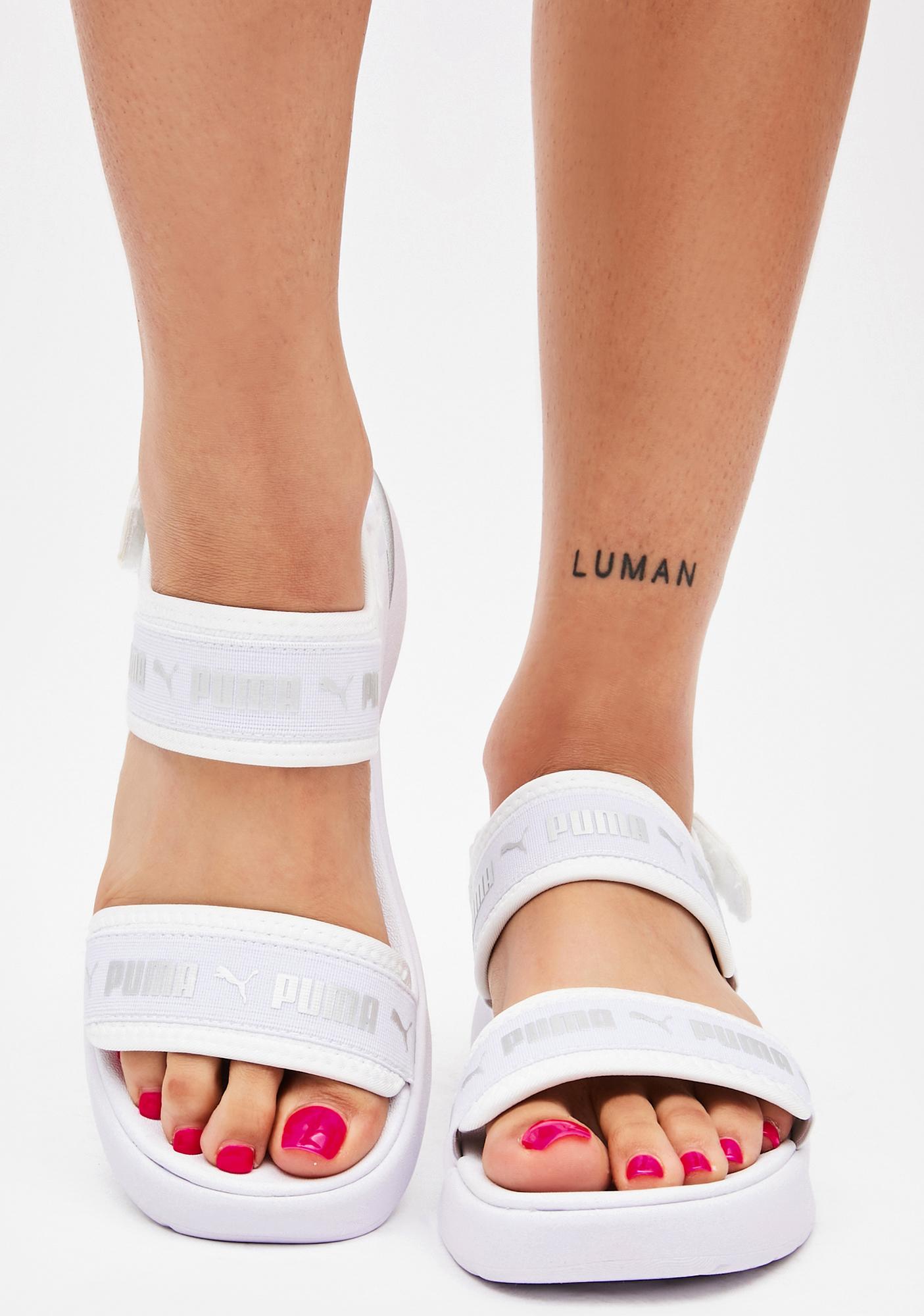 puma strap sandals