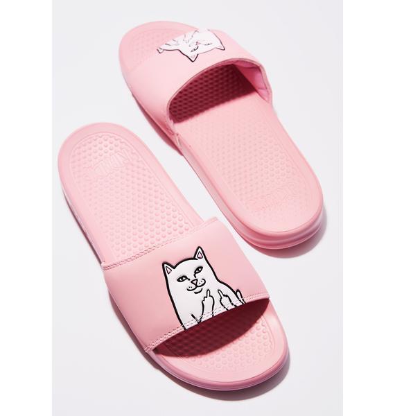 RIPNDIP Pink Lord Nermal Slides