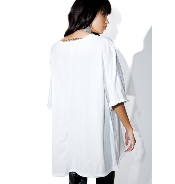 Ebb & Flow Oversized Tee Dress Dolls Kill