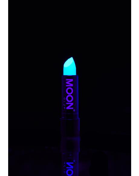Neon Pastel Blue UV Lipstick