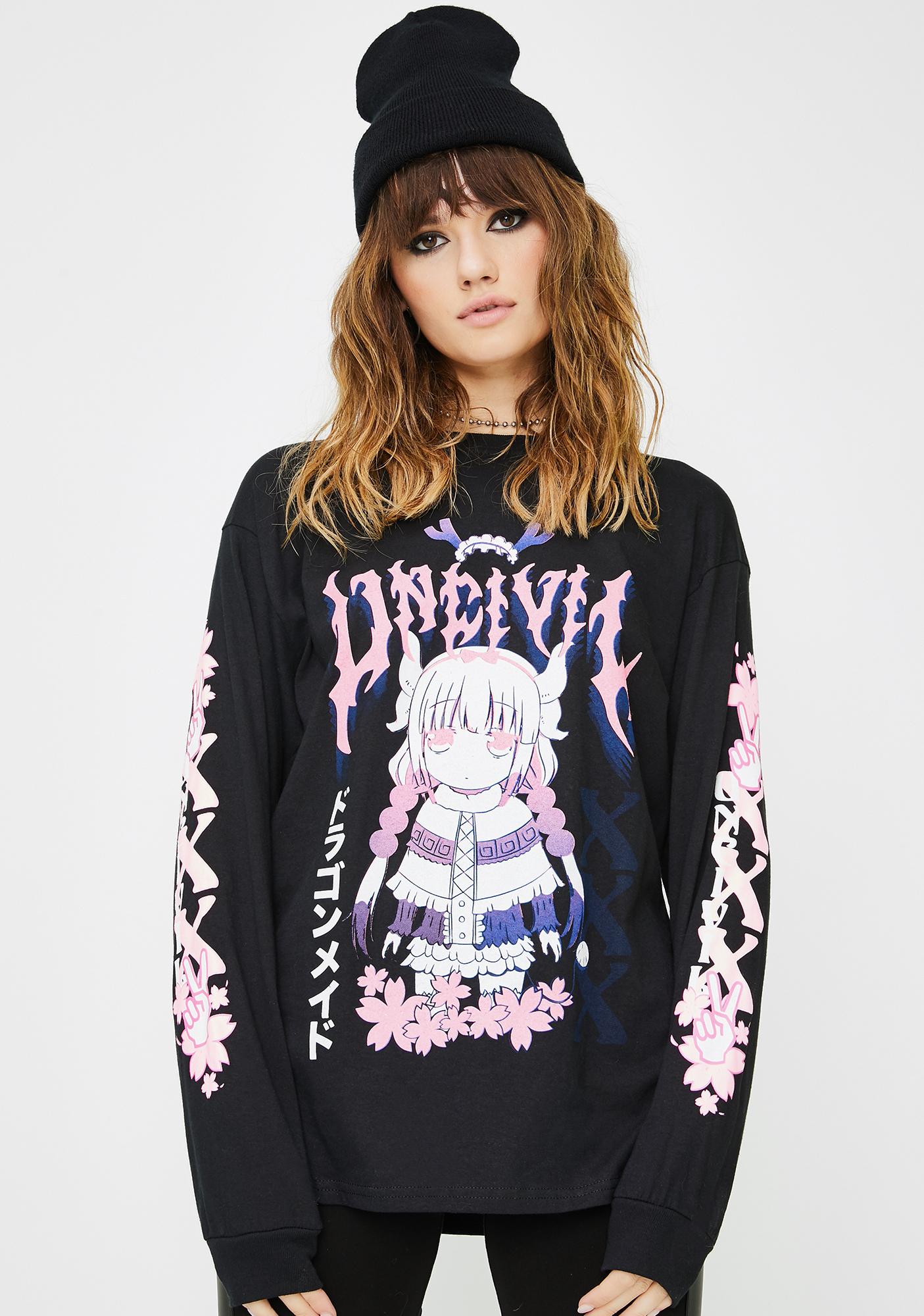 Layered Long Sleeve Graphic Shirt /& Beanie Set ~Pick Your Favorite Style /& Size!