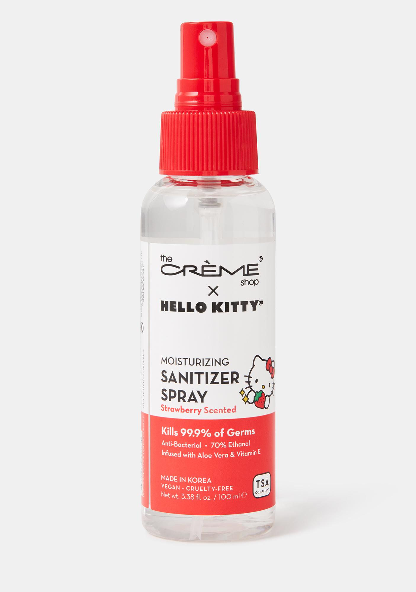thumbnail image 2 of Hello Kitty 1/2 Oz Pepper Spray With Red Holster – Nail Safe Keychain, Stream Pattern, USA Made 2 of 5