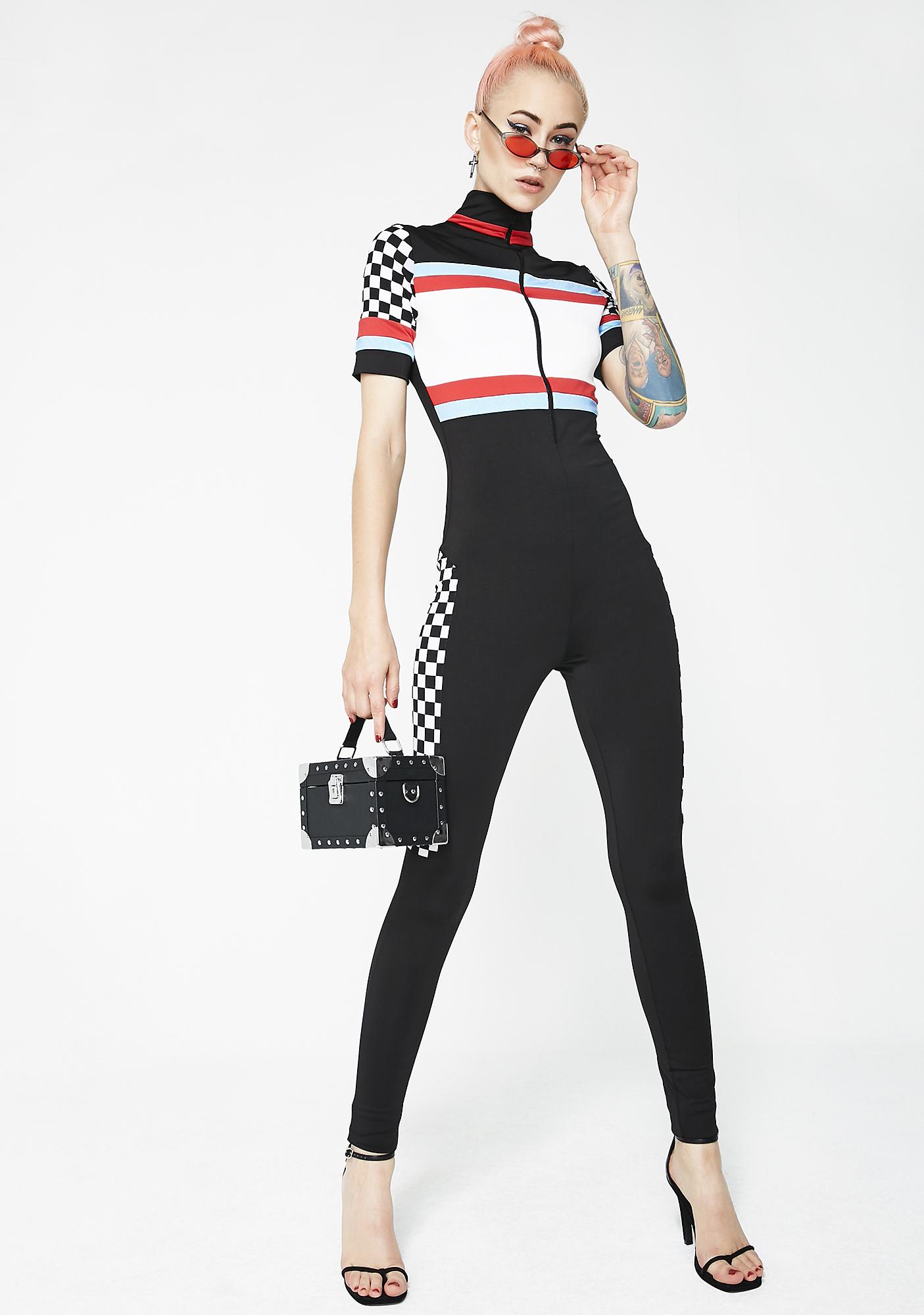 racer playsuit