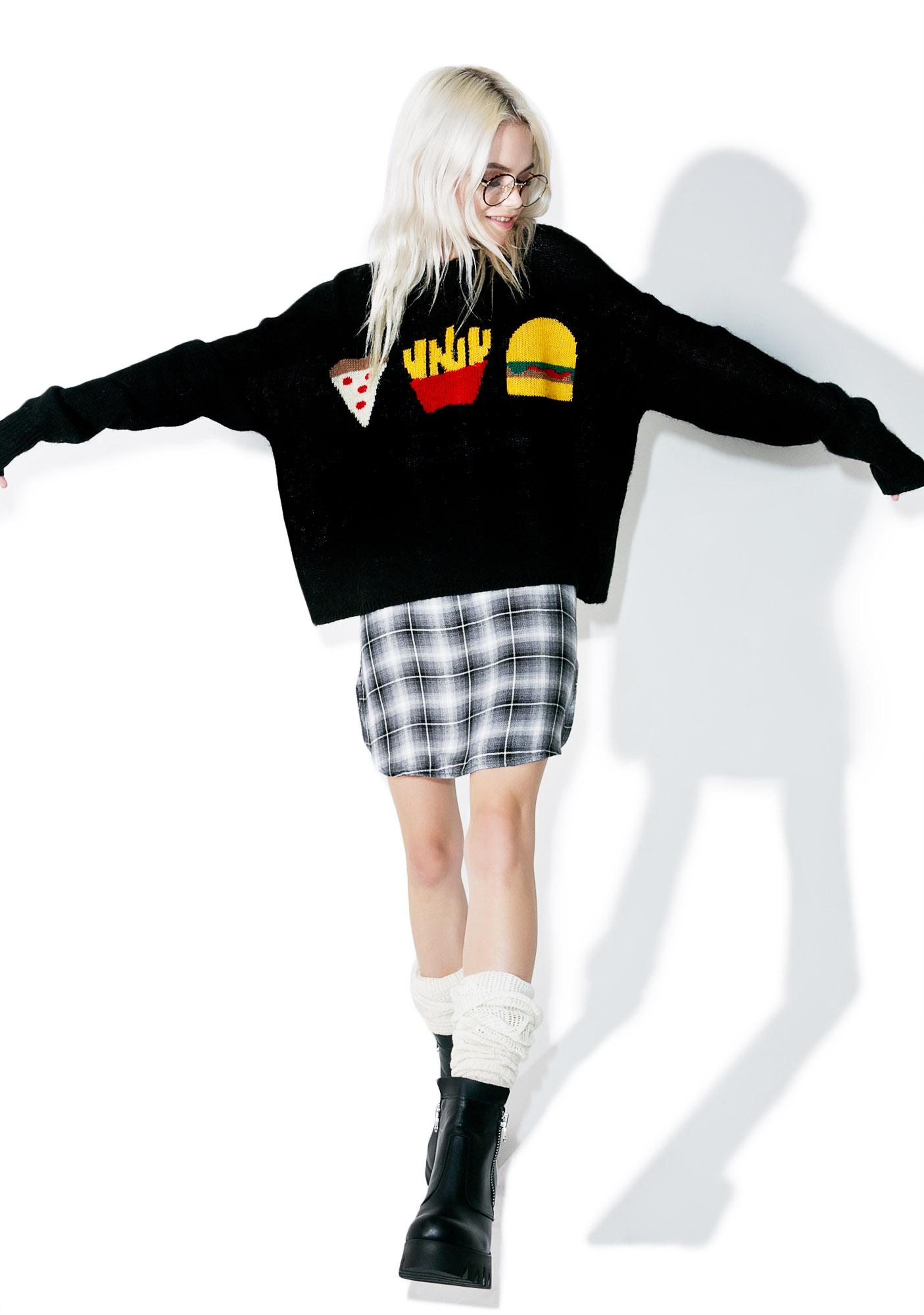 Wildfox Couture Fries With That Lunchtime Sweater | Dolls Kill