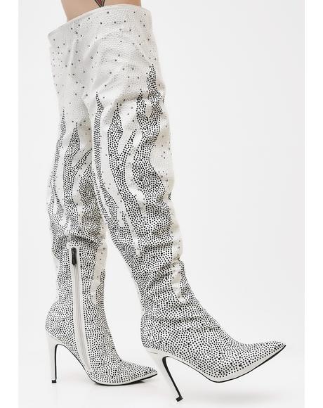 Sparklin’ Flame Starter Over The Knee Boots