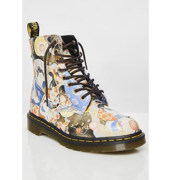dr martens 1460 pascal eastern art