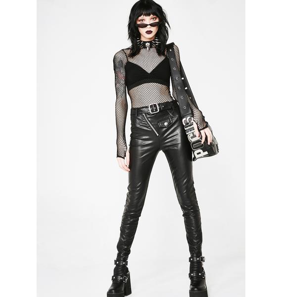 killstar fishnet top